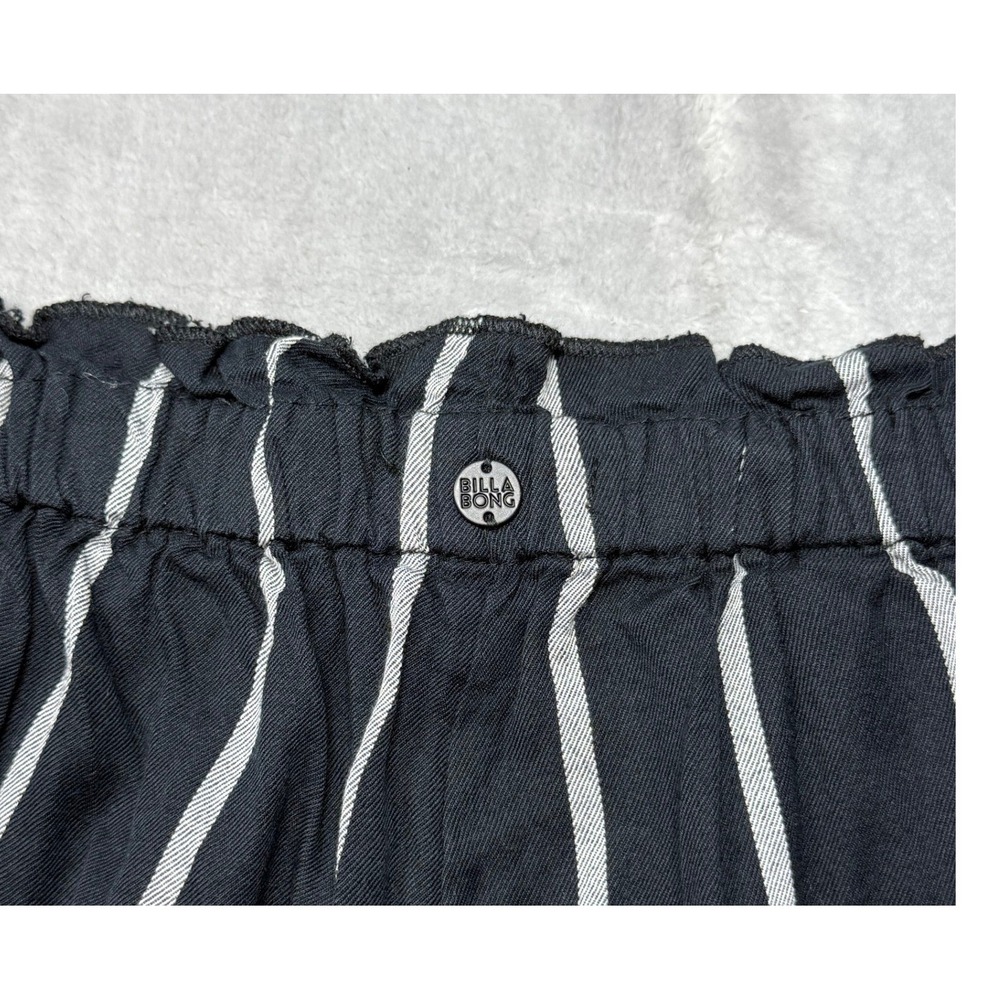 Billabong Large New Waves High Waisted Striped Wide-Leg Palazzo Pants - Picture 4 of 11